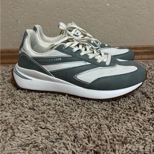 U.S. Polo Assn. Green and White Athletic Shoes